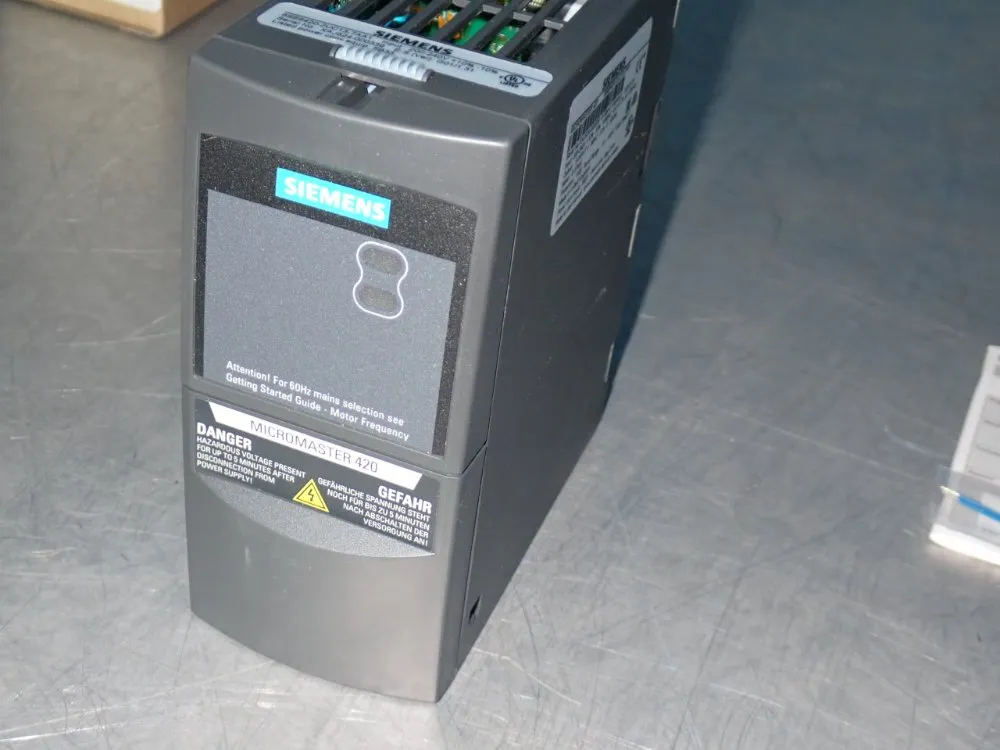 Siemens 0.37 Kw Inverter Drive - 6se6420-2uc13-7aa1