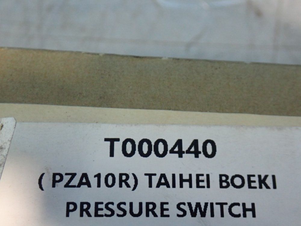 Taihei Boeki Co 40 Mpa Pressure Switch - Pza10r