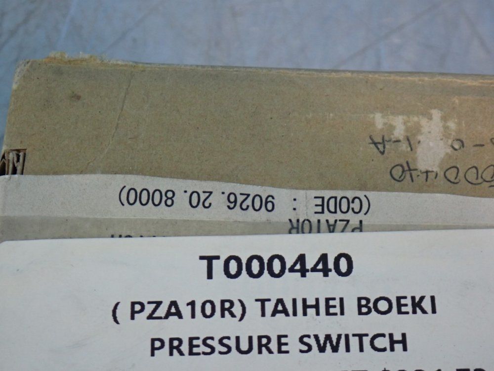Taihei Boeki Co 30 Mpa Pressure Switch - Pza10r