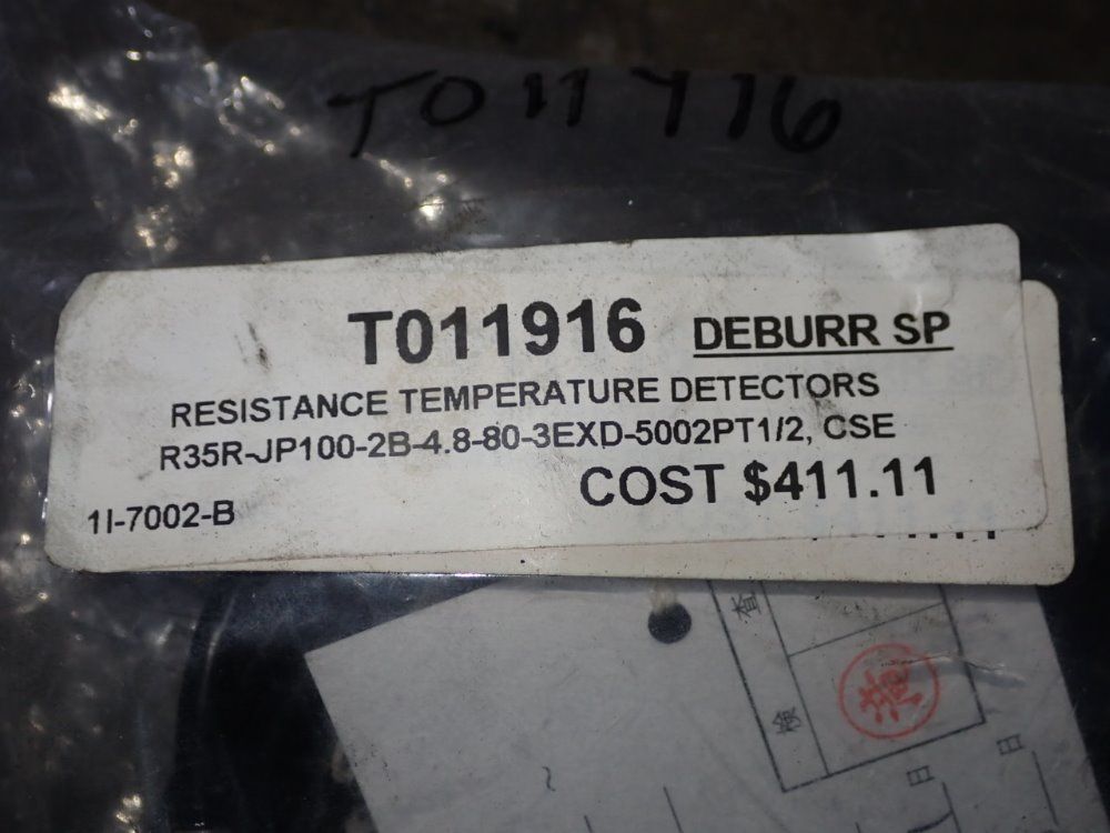 Deburr Sp Resistance Temperature Detector