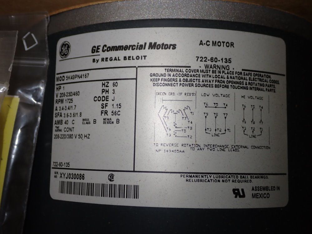 Leybold 1 Hp Rotary Vane Vacuum Pump - D16b