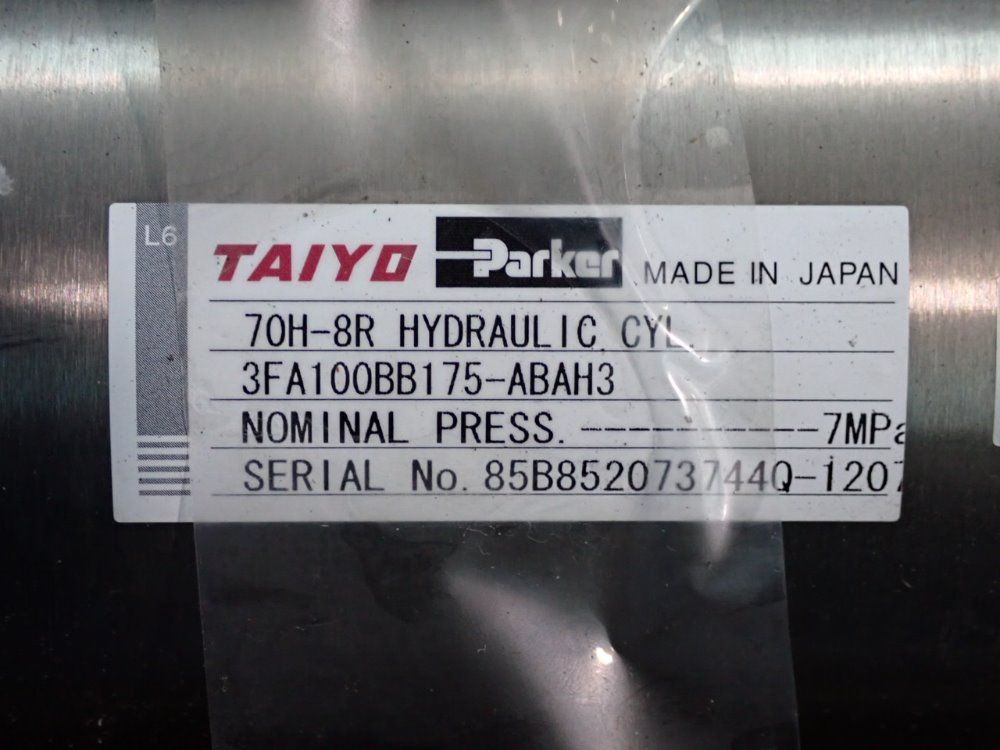 Parker Cylinder - 70h-8r