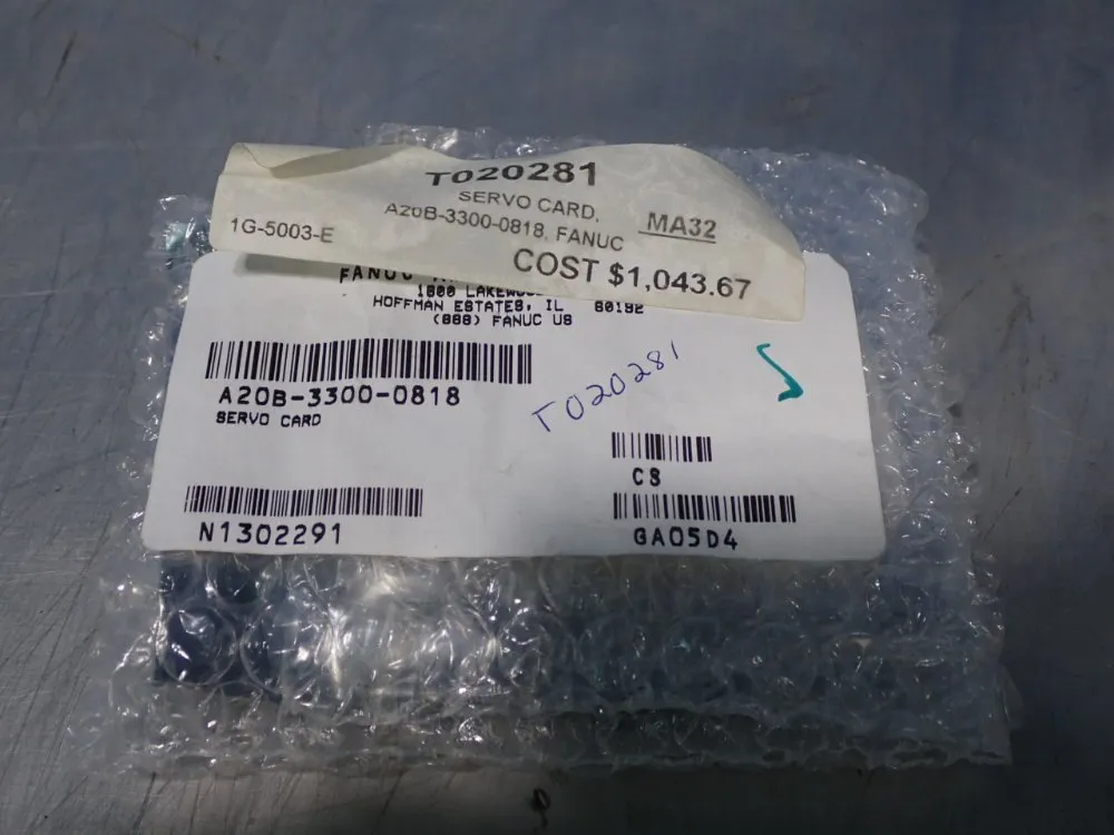 Fanuc Servo Card - A20b-3300-0818