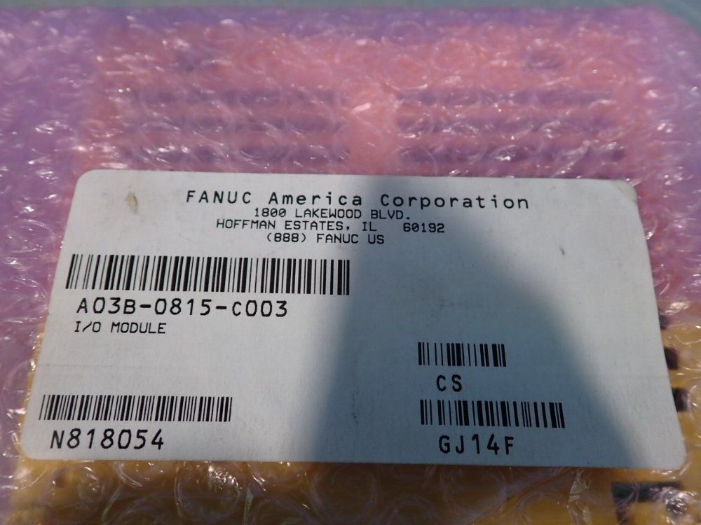 Fanuc I/o Pc Board - A03b-0815-c003