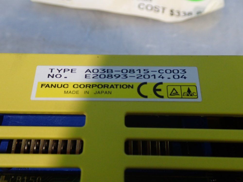 Fanuc I/o Pc Board - A03b-0815-c003
