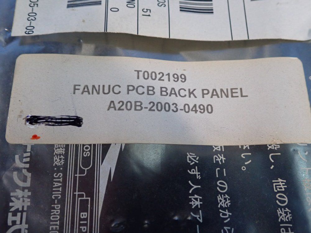 Fanuc Pcb Back Panel - A20b-2003-0490