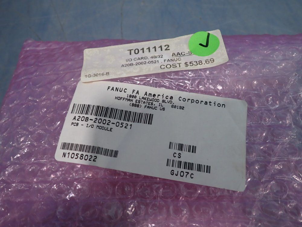 Fanuc I/o Module - A20b-2002-0521