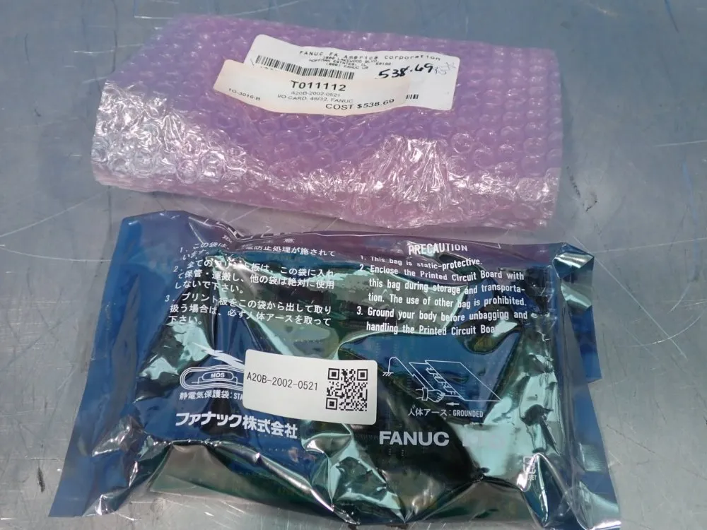 Fanuc I/o Card - A20b-2002-0521