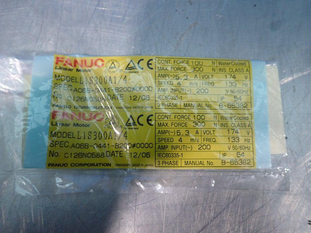 Fanuc Linear Motor - A06b-0441-b200#0000