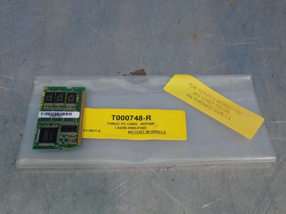 Fanuc Pc Card - A20b-3900-0160