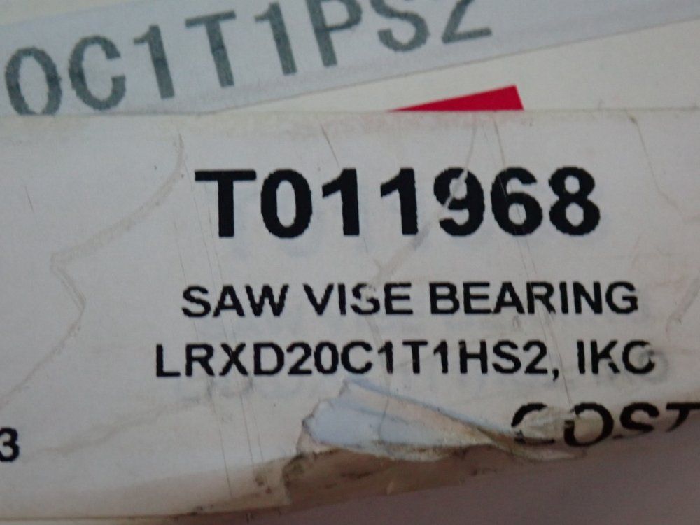 Nippon Thompson (iko) Saw Vise Bearing - Lrxd20c1t1hs2