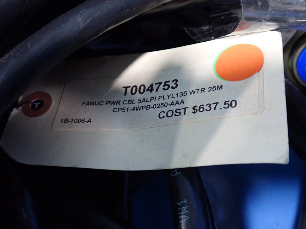 Fanuc Power Cable - Cp51-4wpb-0250-aaa