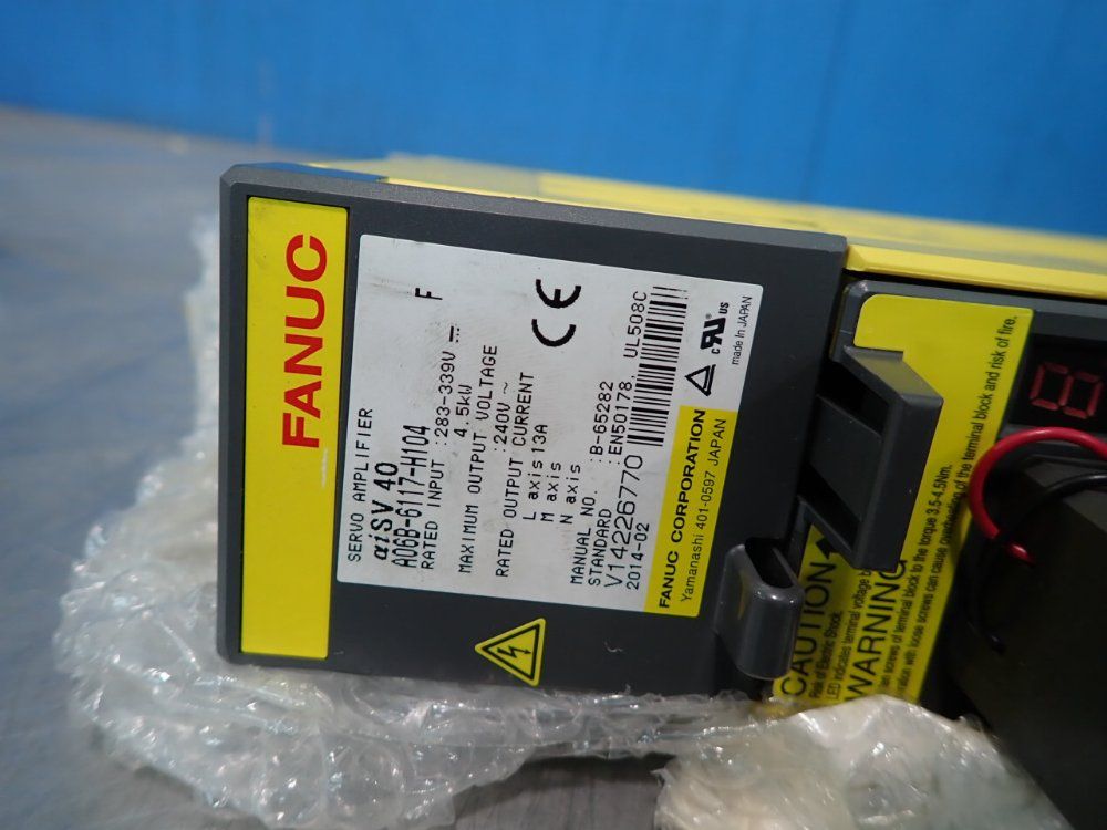 Fanuc Amplifier - A06b-6117-h104
