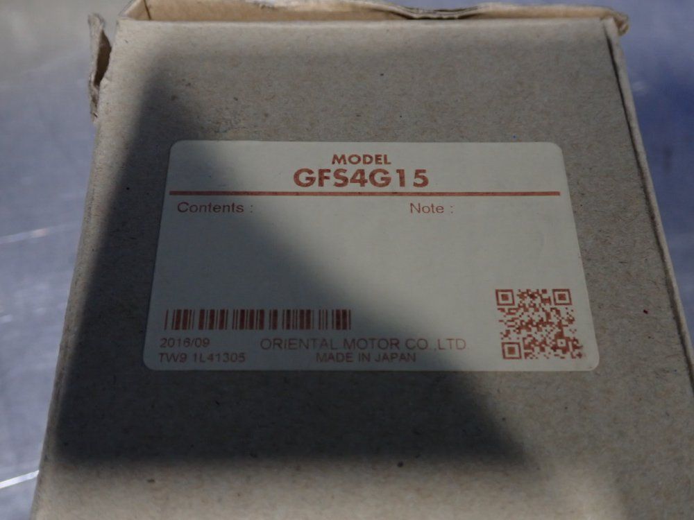 Oriental Motor Gear Head - Gfs4g15