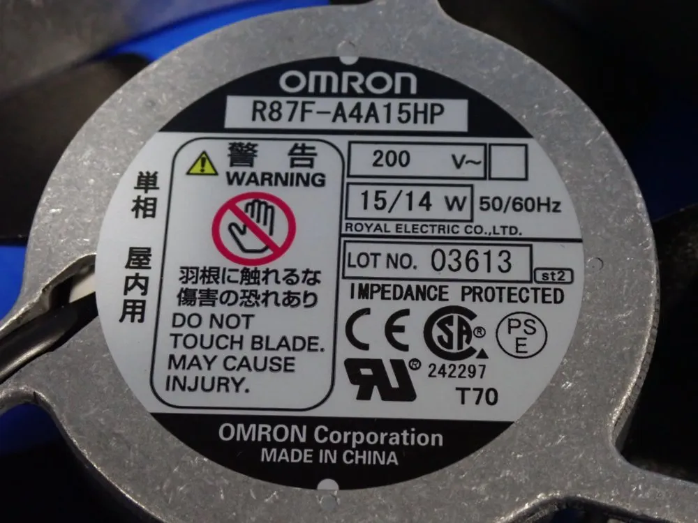 Omron Axial Fan - R87f-a4a15hp