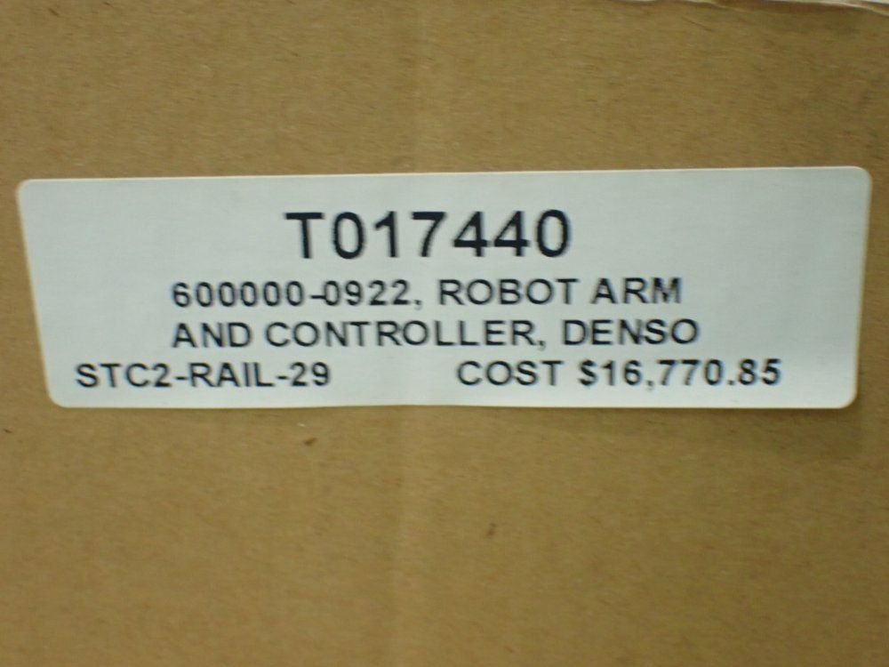 Denso Robot With Controller - Rc8-vpa0-nnnm-ni-nnn