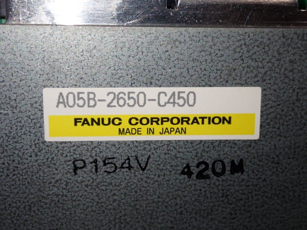 Fanuc Pcu Unit - A05b-2650-c450