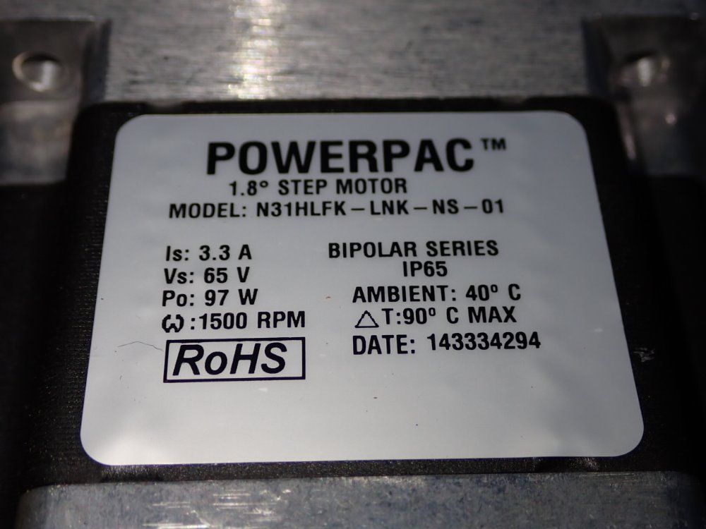 Kollmorgen Powerpac Step Motor - N31hlfk-lnk-ns-01