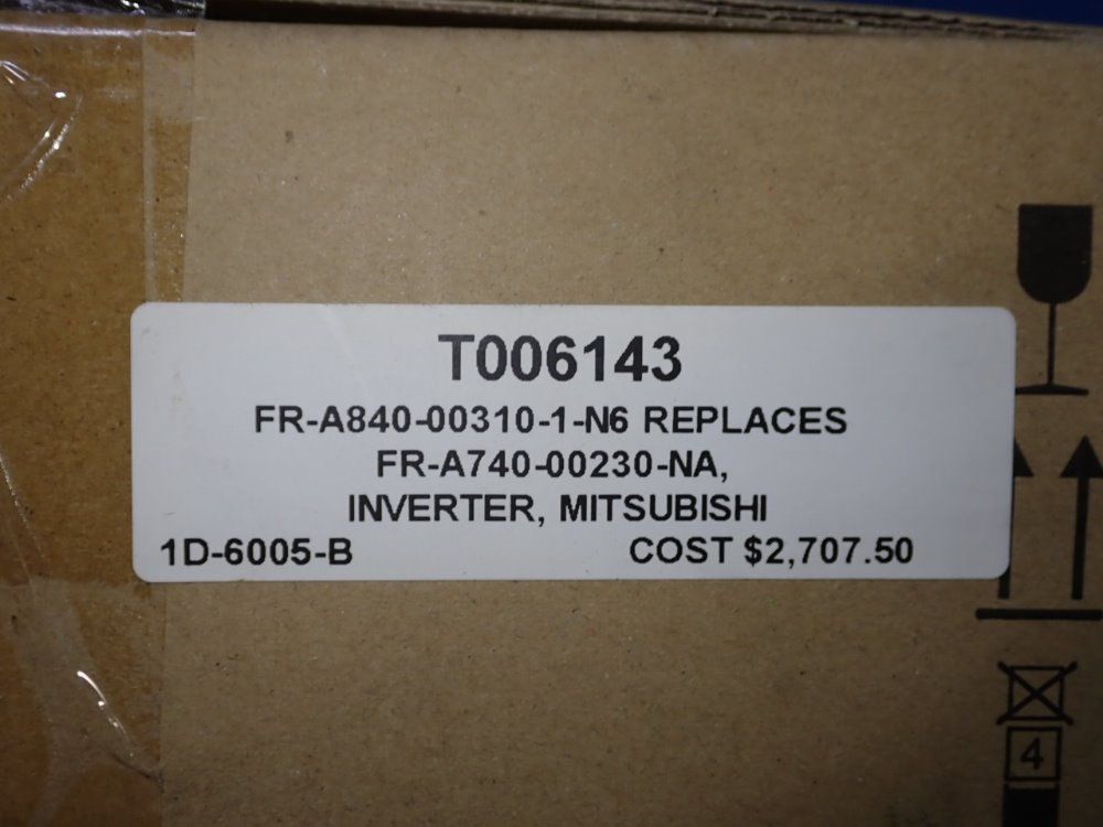 Mitsubishi Inverter - Fr-a840-00310-1-n6