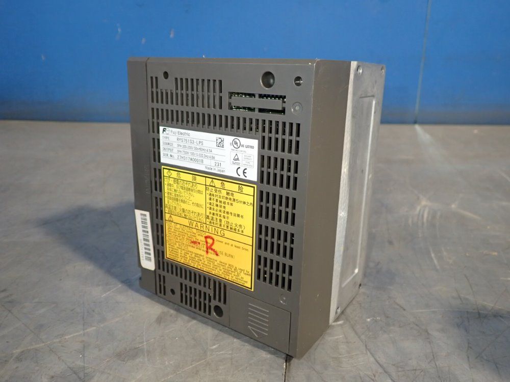 Fuji Electric Drive - Rys751s3-lps