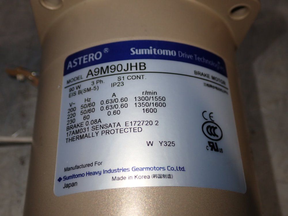 Sumitomo Brake Motor - A9m90jhb