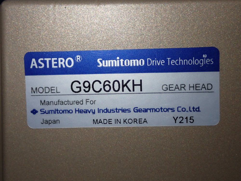Sumitomo Gear Head - G9c60kh
