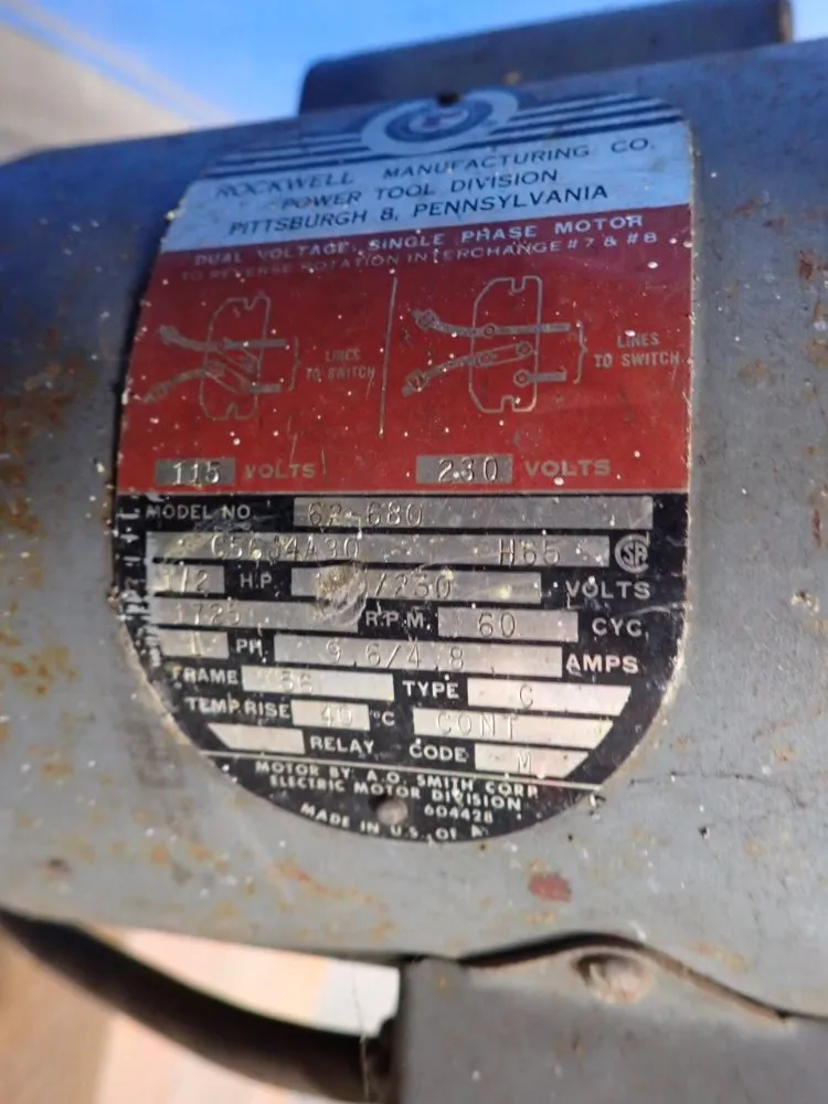 Rockwell 15" Drill Press - 15-650