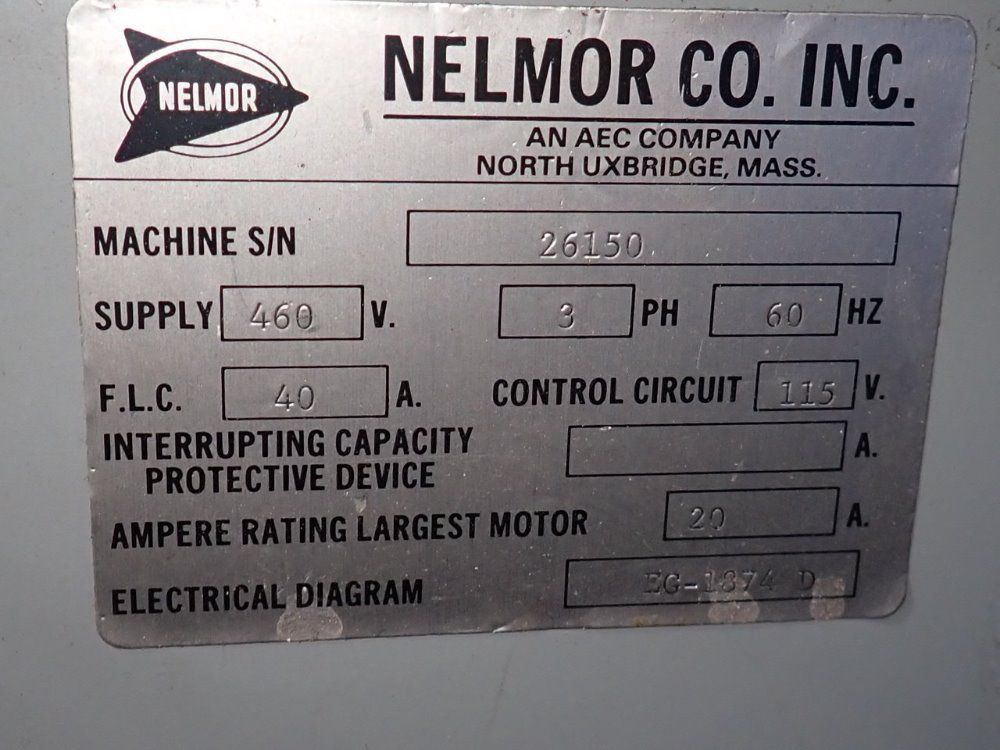 Nelmor Co Inc Granulator - Gi2295m1