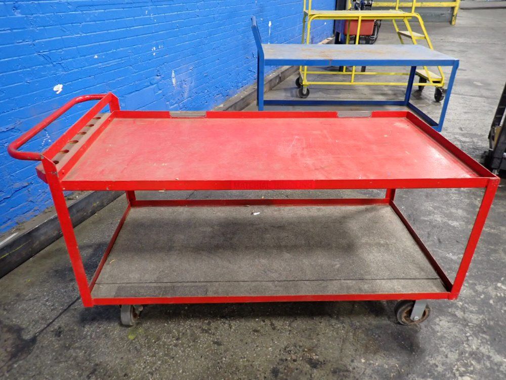 2 @ 60" X 30" Metal Cart