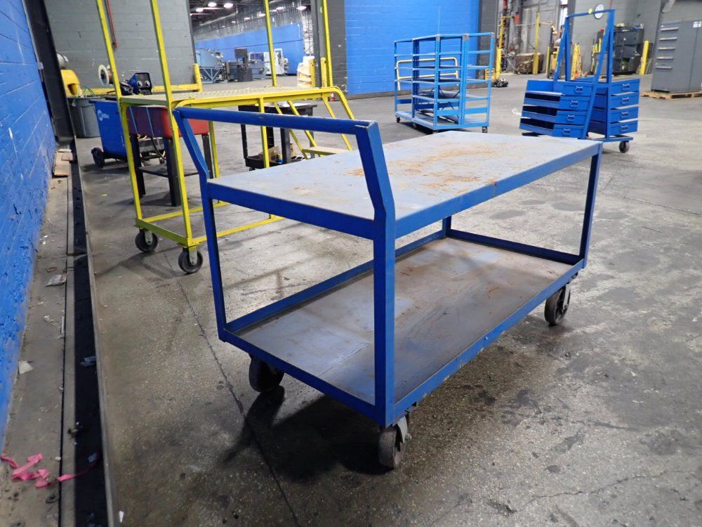 2 @ 30" X 60" Metal Cart