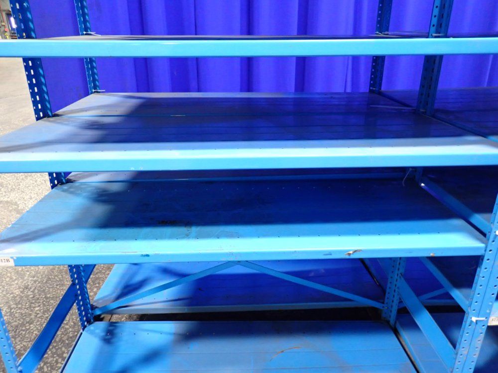 23 @ 17.17" X 47.75" Metal Shelving