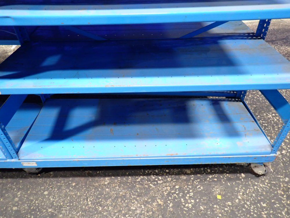 23 @ 17.17" X 47.75" Metal Shelving