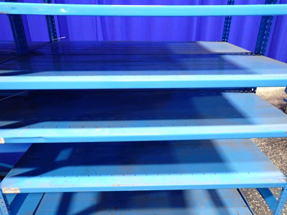 23 @ 17.17" X 47.75" Metal Shelving