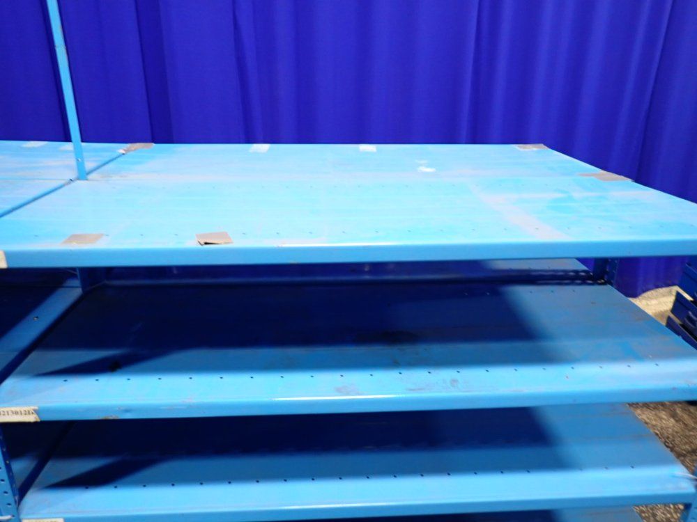 23 @ 17.17" X 47.75" Metal Shelving