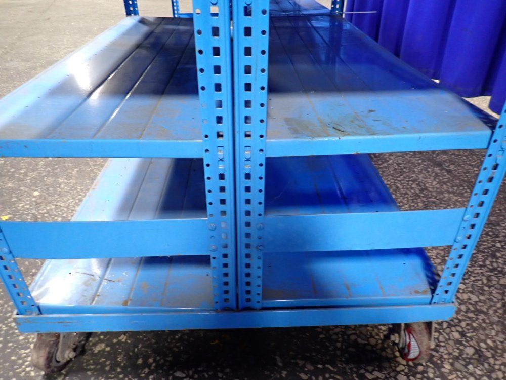 23 @ 17.17" X 47.75" Metal Shelving