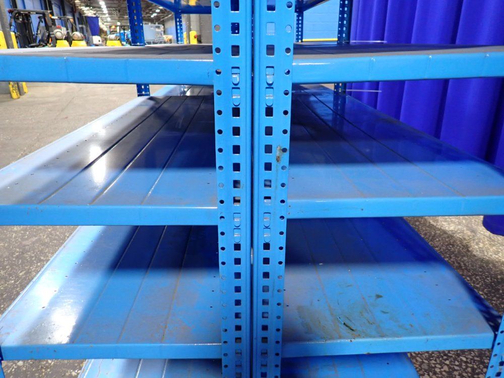 23 @ 17.17" X 47.75" Metal Shelving