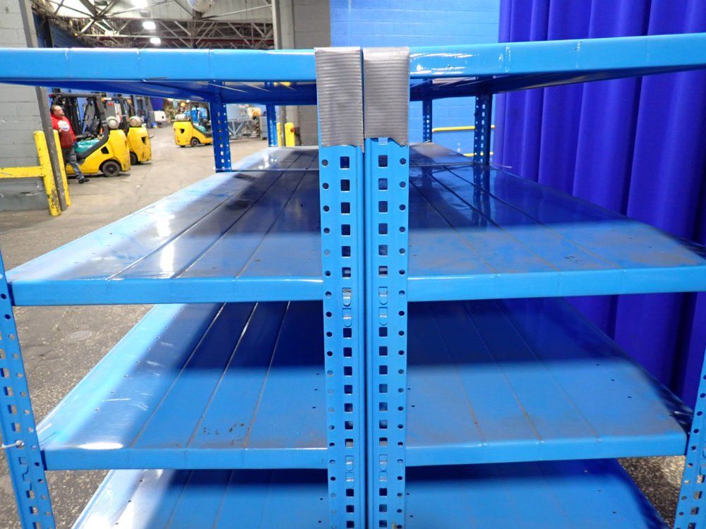 23 @ 17.17" X 47.75" Metal Shelving