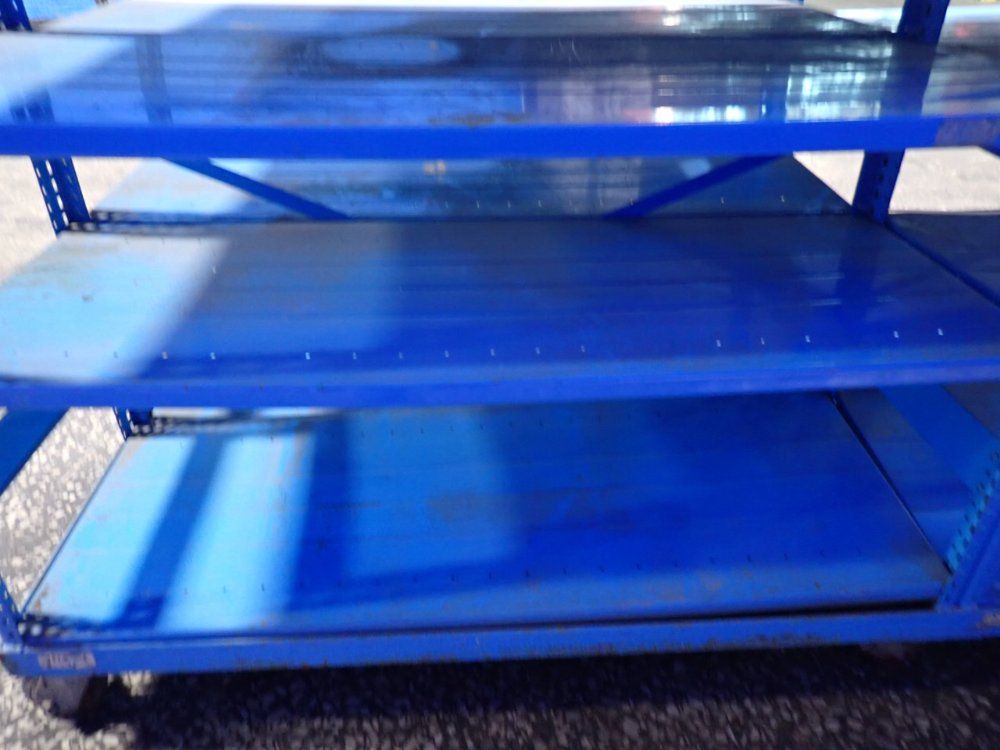 23 @ 17.17" X 47.75" Metal Shelving