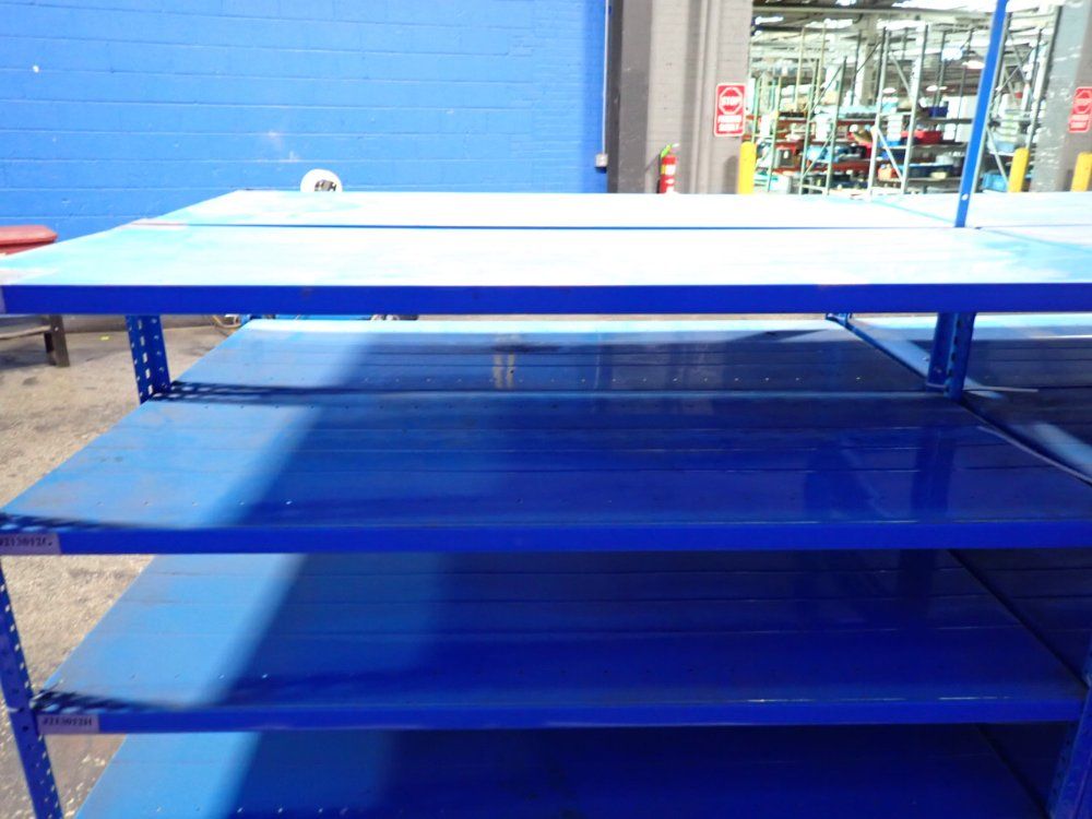 23 @ 17.17" X 47.75" Metal Shelving