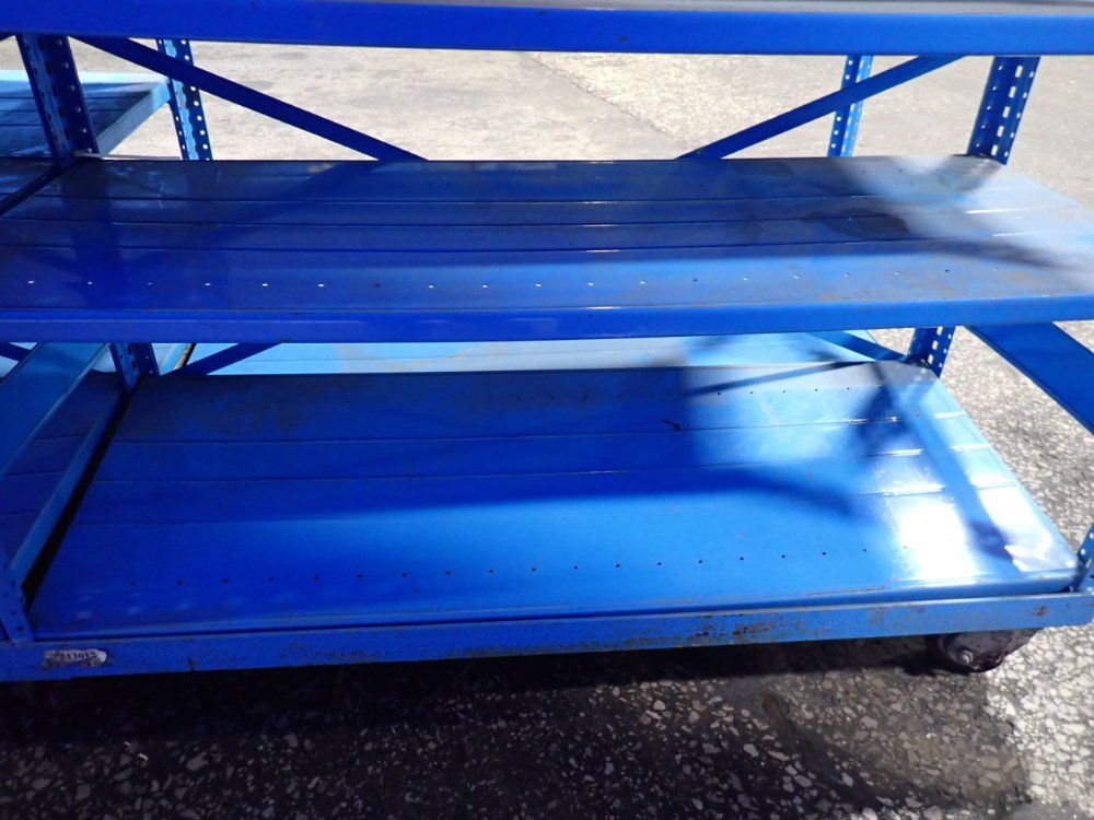 23 @ 17.17" X 47.75" Metal Shelving