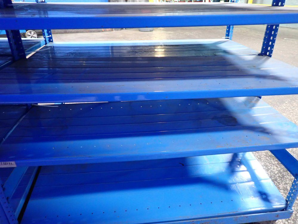 23 @ 17.17" X 47.75" Metal Shelving