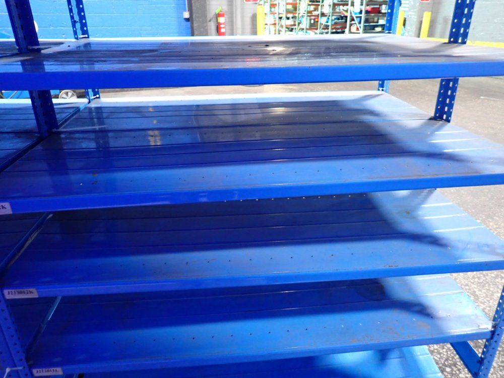 23 @ 17.17" X 47.75" Metal Shelving