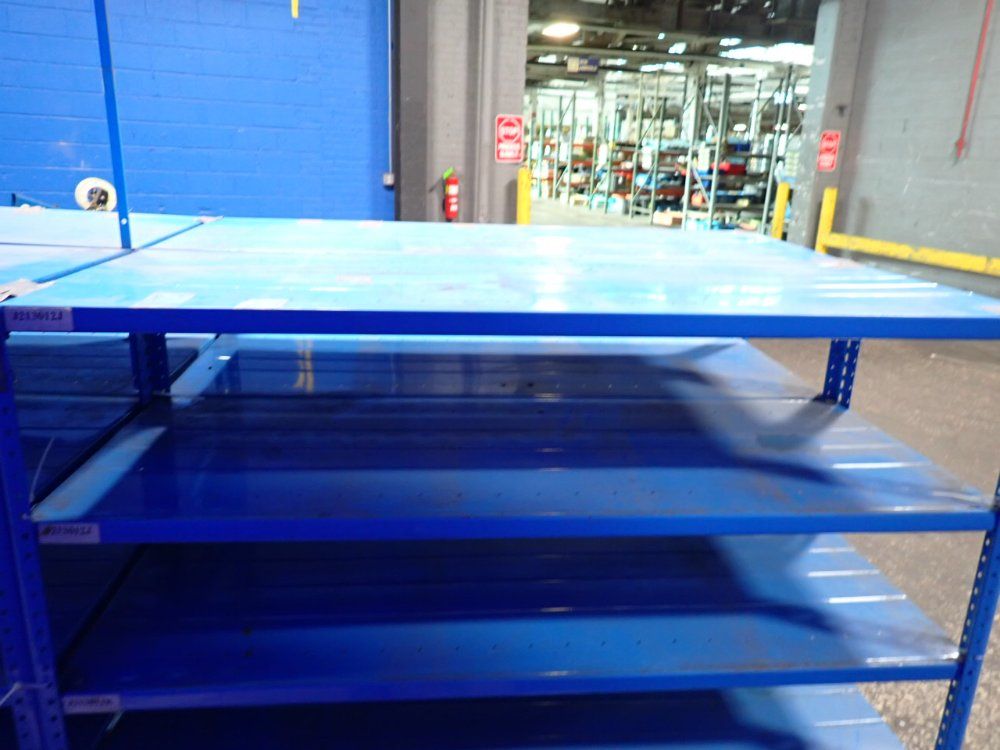 23 @ 17.17" X 47.75" Metal Shelving