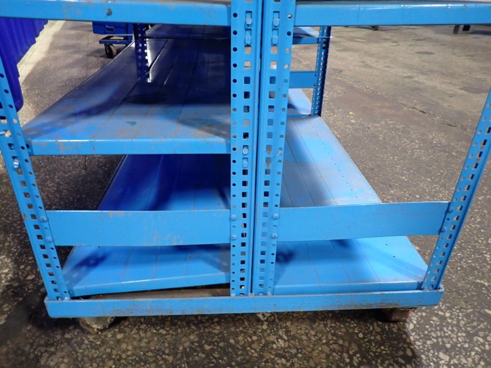 23 @ 17.17" X 47.75" Metal Shelving