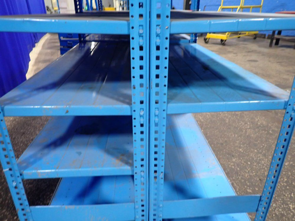 23 @ 17.17" X 47.75" Metal Shelving