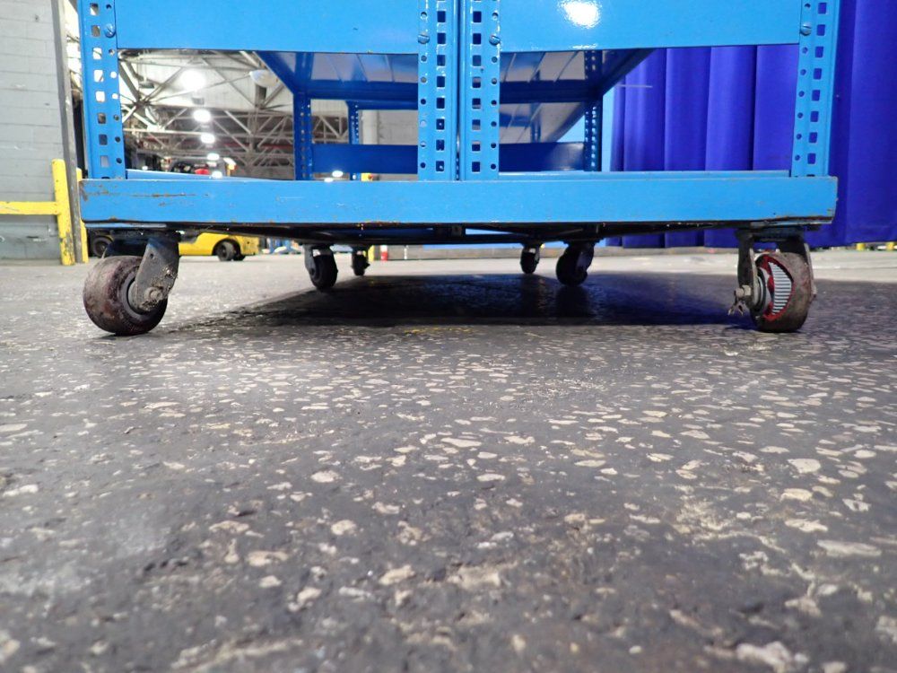 23 @ 17.17" X 47.75" Metal Shelving