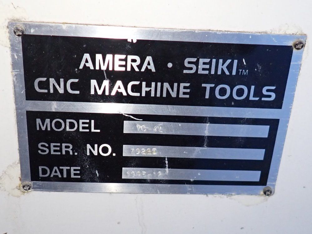 Amera Seiki Cnc Lathe - Tc-4l