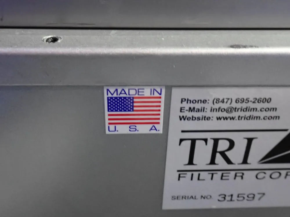 Tri-dim 1000 Cfm Mist Collector - 8pfhg124e12ed12000at