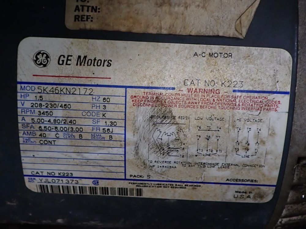 Burks Pumps 1.5 Hp Pump - 315wa6-bf