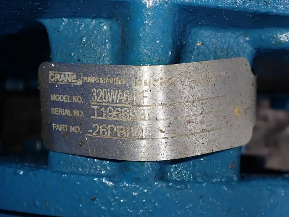 Crane Pumps & Systems 2 Hp Pump - 320wa6-bf